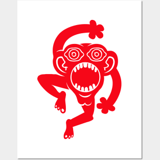 monkey Posters and Art